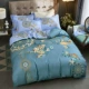Bộ đồ giường mùa thu và chăn mùa đông bao gồm bốn bộ chăn bông cotton đỏ đơn giản 1,8m đôi 1,5m giường cưới chăn ga gối đệm