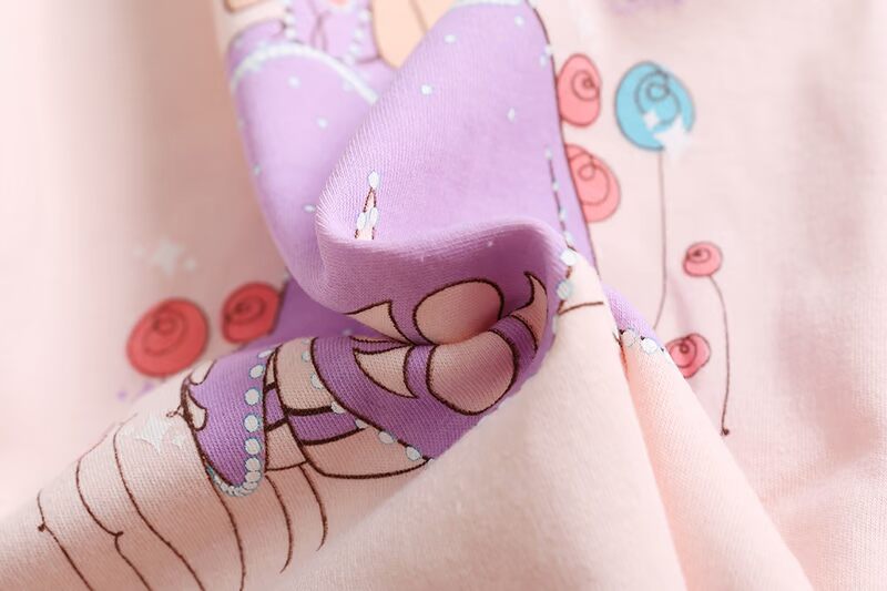 Junxiu cầu vồng nhỏ mùa thu và mùa đông mặc trẻ em lớn Qiuyi Qiuku bé trai và bé gái đồ lót cotton cổ cao cotton đặt trẻ em đồ cho bé trai