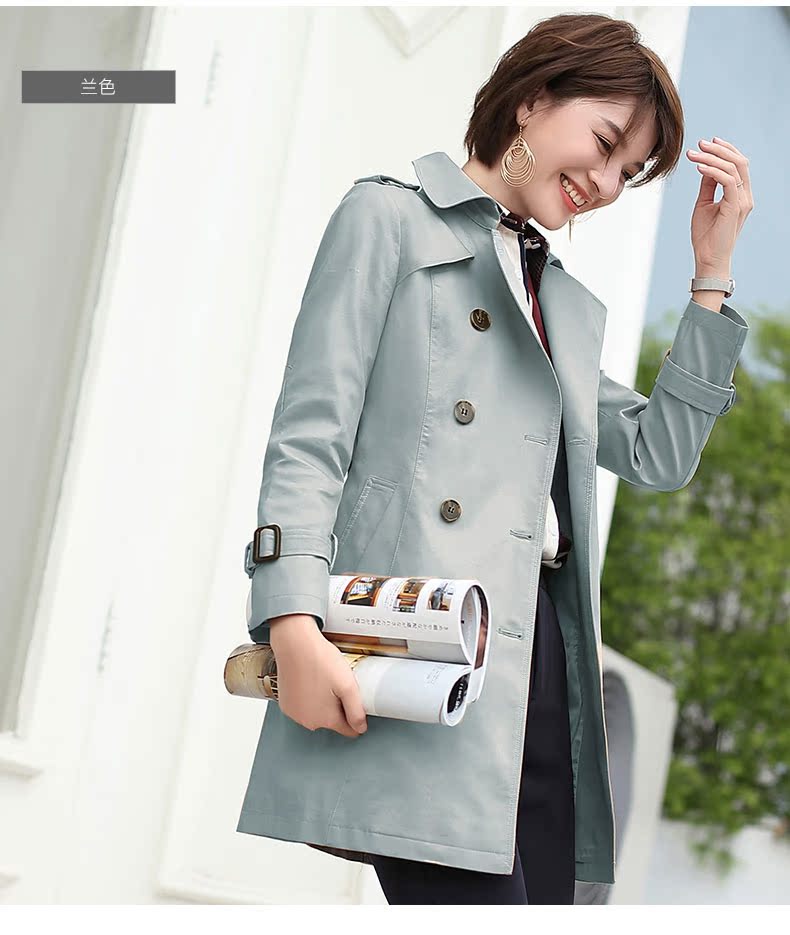 Trench pour femme en Coton en Coton - Ref 3226870 Image 25