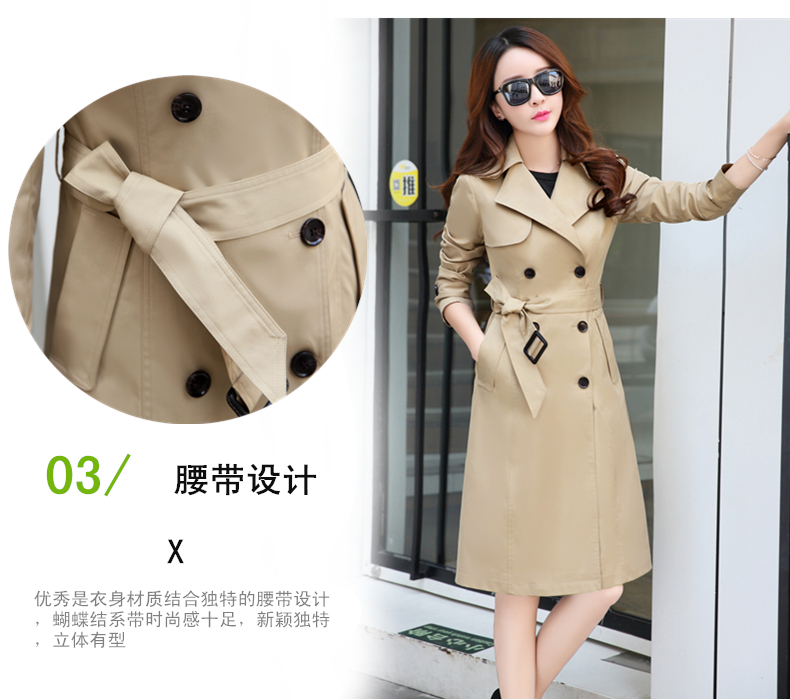 Trench pour femme en Polyester en Polyester - Ref 3227969 Image 11