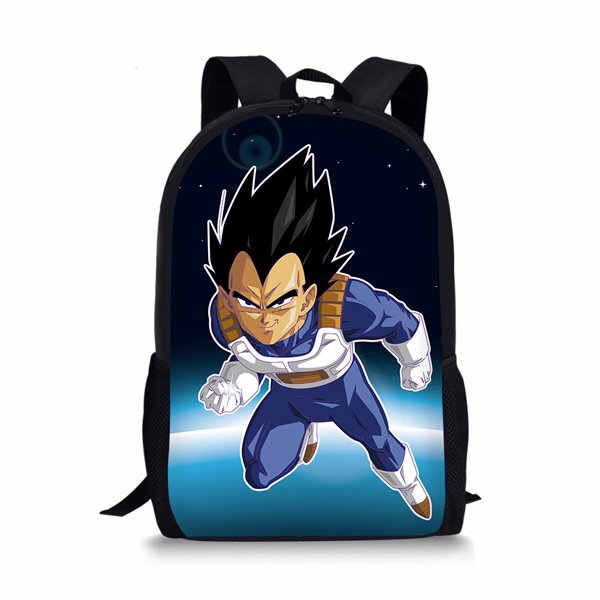 Mens Anime Dragon Ball Saiyan Goku Shoulder Backpack Satchel School Book Pen Bag
