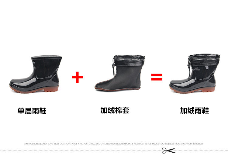 Chaussures - bottes caoutchouc homme pour hiver - semelle tendon - Ref 959758 Image 22