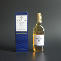 Small wine version McAllen double barrel 12 years 50ml glass vial with box single malt whisky collection
