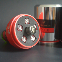 Wine version of the head horse 30ml brandy glass bottle with dice old Mini decoration collection