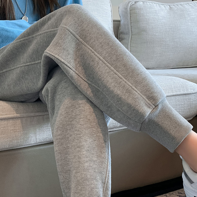 Maternity pants spring and autumn pure cotton belly wear sports pants fashion thin beam pants harem pants trousers spring and summer