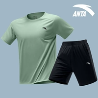 Шелковый быстросохнущий базовый комплект, шорты, короткий рукав