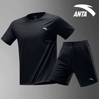 Шелковый быстросохнущий базовый комплект, шорты, короткий рукав