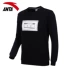 Áo len Anta nam tay dài áo thun chính hãng 2018 mùa đông mới thư cổ tròn áo thun thể thao Thể thao lông cừu / jumper