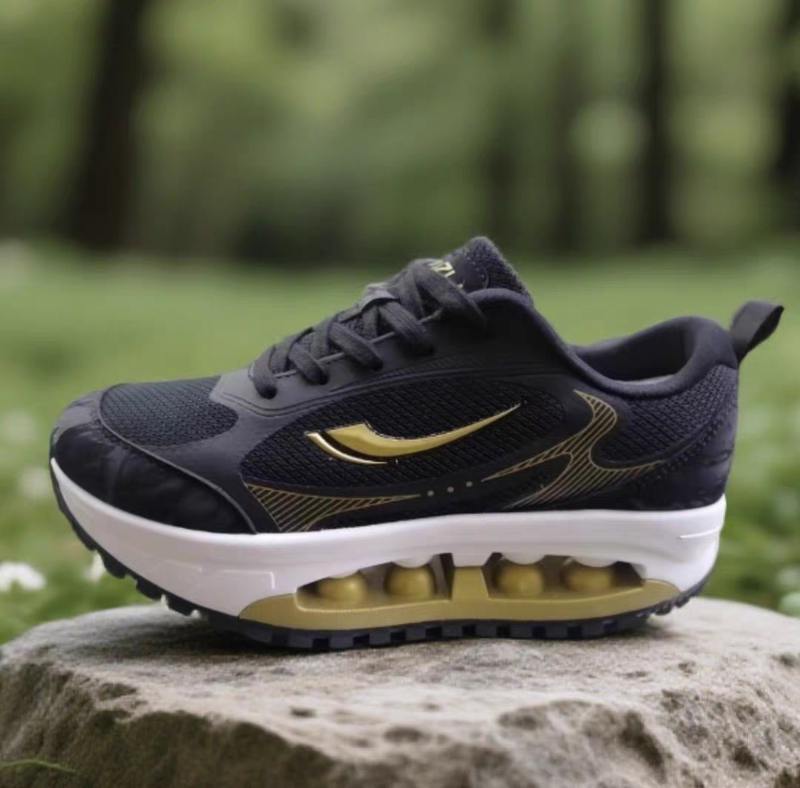 Curved Walking Exercise Shoes, Jinli Foot Fitness Walking Shoes, Men's Rocking Shoes, Stretching Shoes, Corrective Shoes, Height-Increasing Walking Sports Shoes