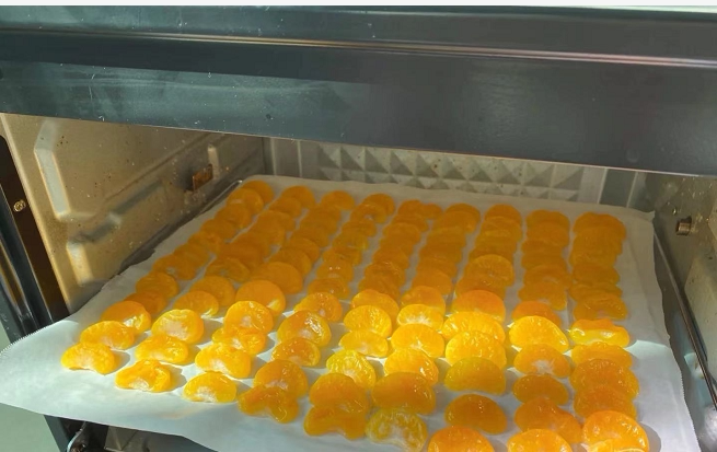 (Tangerine Dry) Orange Dried Fruits Dried Fruits Dried Fruits Candied Pregnant Women's Office Acid Snacks 100 gr