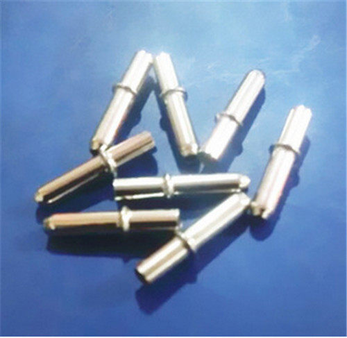 LED copper pin T5 T8 choke plug lamp foot copper pin hollow Copper pin hollow small black clip 2 3*4 6*12 7