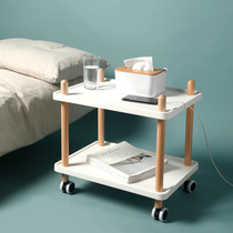 Small cart rack bedside floor bedroom bookshelf dormitory good things rental house Artifact Room snack storage rack