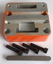 Boshen connecting block thickness 35mm suitable for Boshen 200 254 268 300 350 drilling rig feed screw key strip