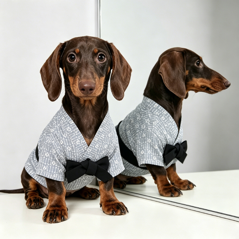Spring and Summer New Style for Small and Medium-Sized Dogs, Summer Dachshund Japanese-Style Kimono, Lightweight Breathable Vest, Princess Dress, Shirt, T-Shirt Spring and Summer New Style for Small and Medium-Sized Dogs, Summer Dachshund Japanese-Style Kimono, Lightweight Breathable Vest, Princess Dress, Shirt, T-Shirt