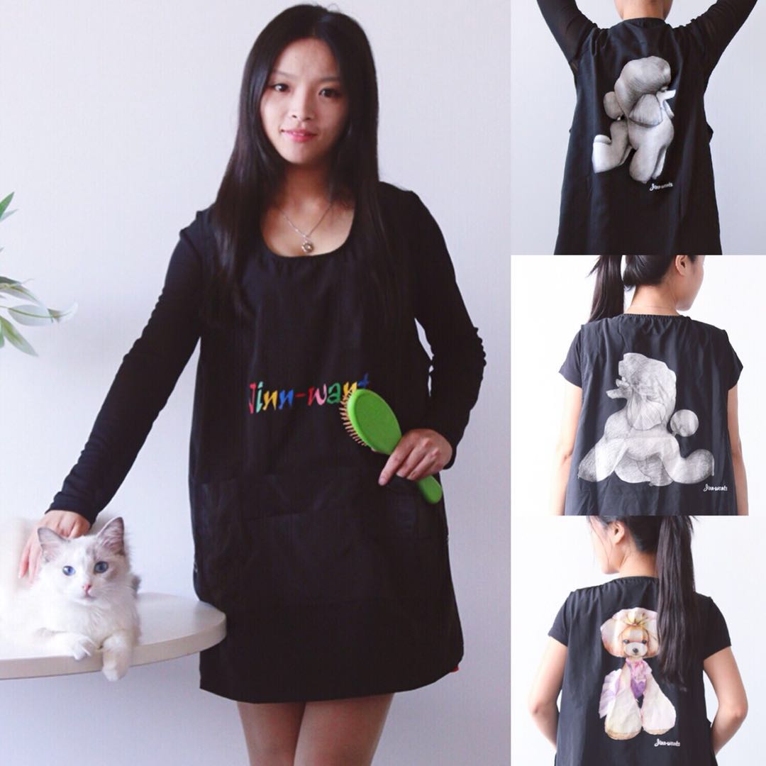 We are not the same Wenwen custom professional beauticians always prepare pet grooming robe beauty clothing special shape