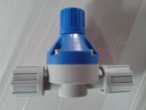 Back pressure valve pressure relief valve adjustable back pressure valve metering pump accessories PVC plastic safety valve to prevent siphon valve