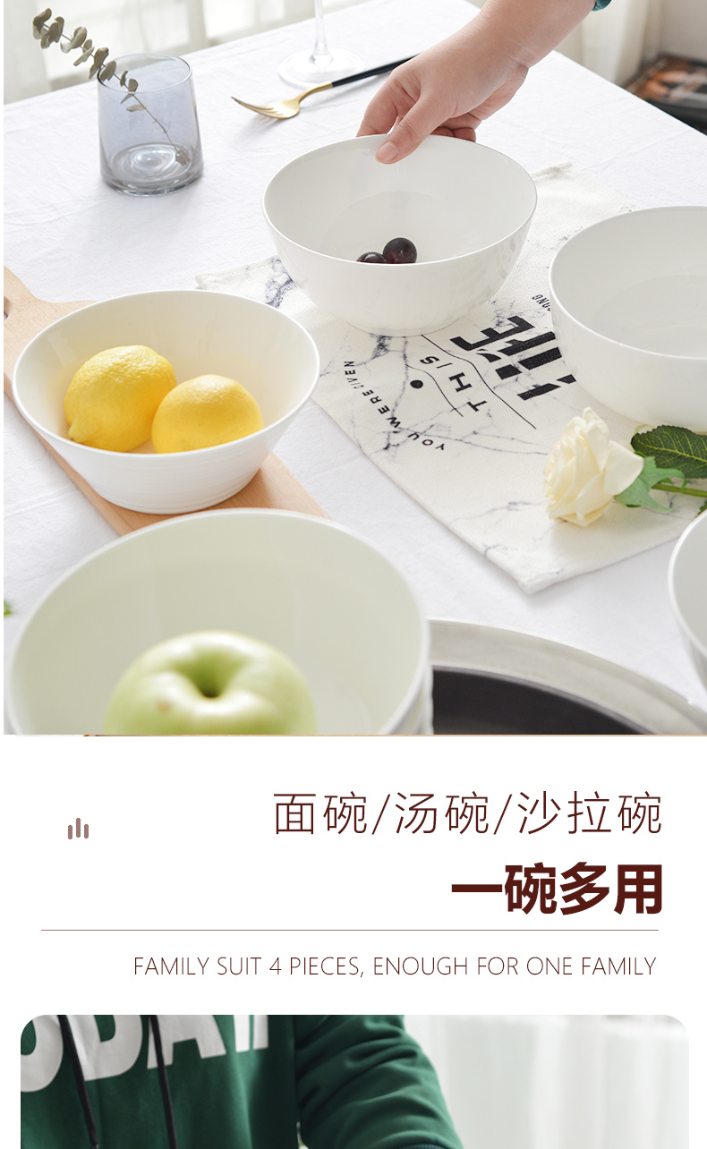 Pure white ipads bowls with four white ceramic bowl of soup bowl 7 inches deep bowl bowls big rainbow such as bowl bowl in the kitchen