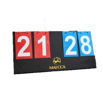 Maca football scoreboard badminton table tennis football 4 scooters 4-place Scoring Card