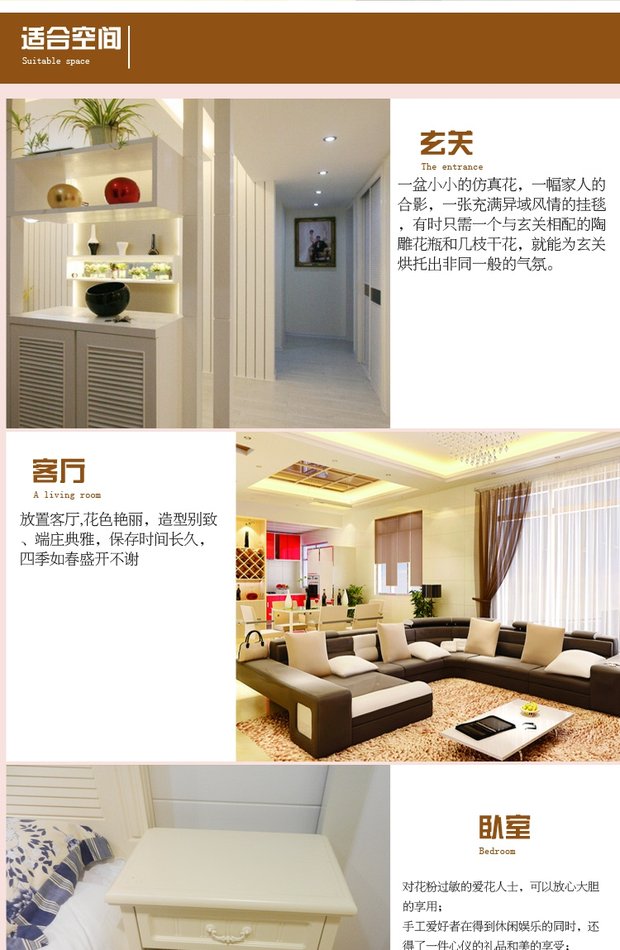 Hoa nhân tạo với bình nhựa chải miệng tròn hoa hoa chậu hoa nhân tạo với trang trí phòng khách trong nhà trang trí nhà - Vase / Bồn hoa & Kệ chậu treo trồng cây
