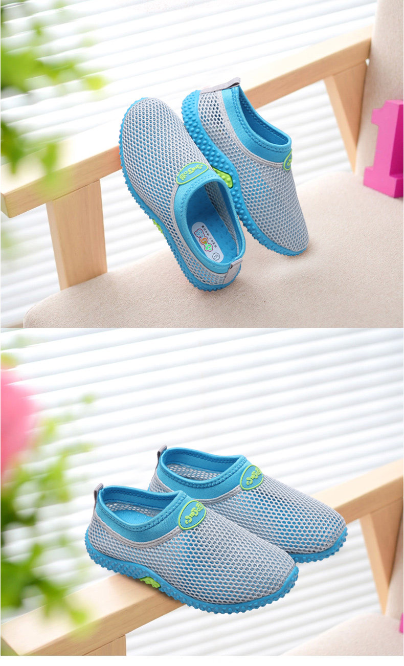 Sandales enfants en cuir synthétique DINGDANG Baotou creux pour été - semelle caoutchouc - Ref 1053403 Image 22