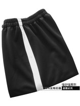 Spring and summer shallow white side wide side children pants pants male and female sports pants junior school pupils