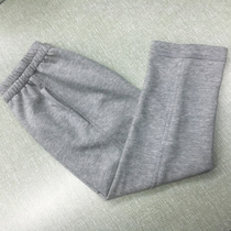 Customized spring and summer autumn thin light gray gray net version solid sports pants cotton casual pants student breathable sweatpants