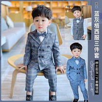 Boys dress spring and autumn childrens suit suit casual child suit birthday flower girl piano performance Foreign style