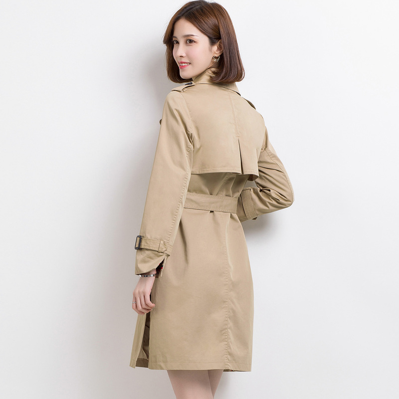 Trench pour femme en Coton en Coton - Ref 3225717 Image 4