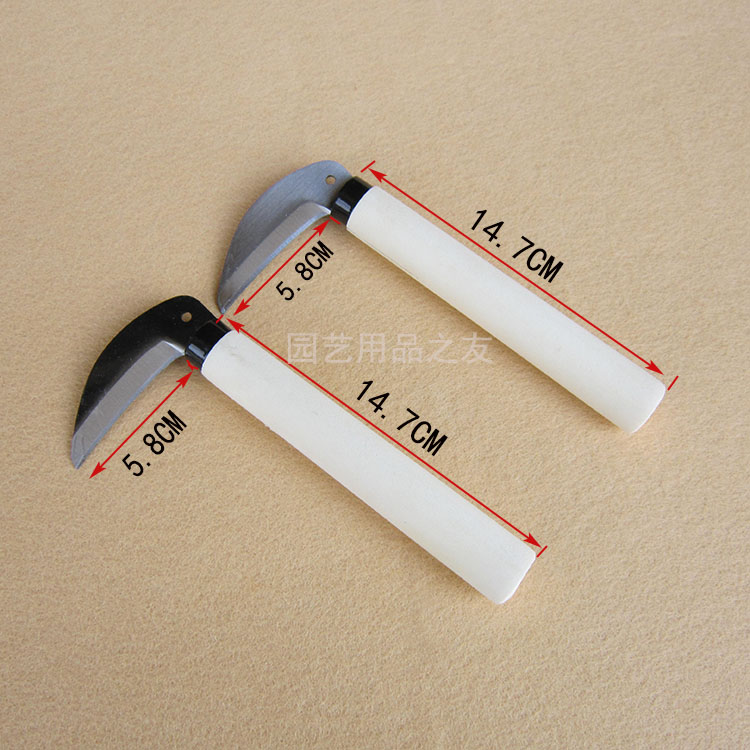 Steel pays mini sickle composite steel tundle sickle your small cutter grass sickle leek dig vegetables