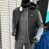 Демисезонный дорожный жилет для отдыха, ветрозащитная удерживающая тепло майка топ для спортзала для тренировок, куртка, оверсайз, для бега