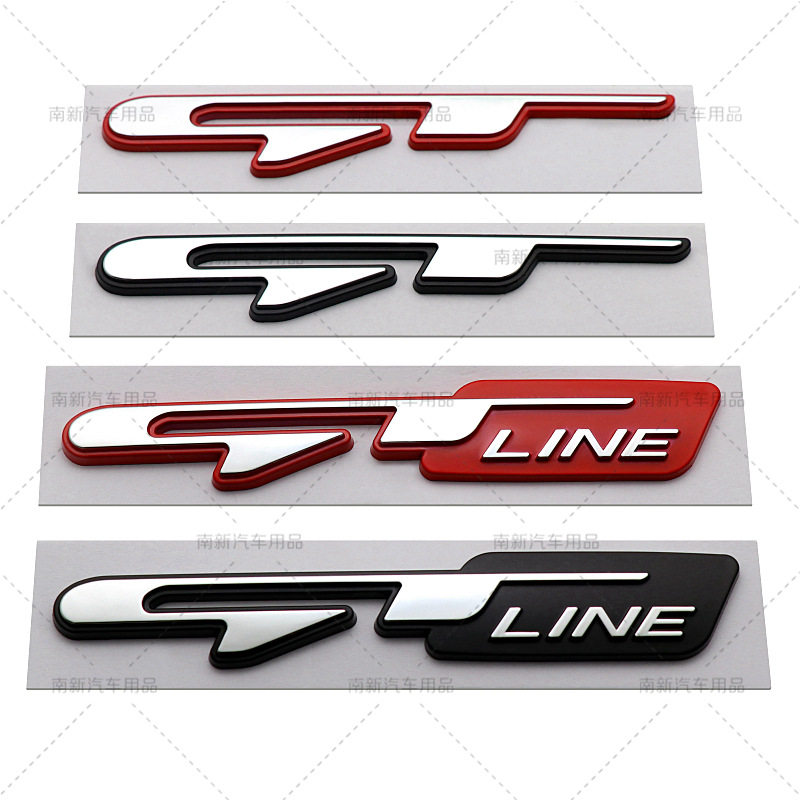 Suitable for modern Kia GT LINE car logo with the GTline leading intelligent running KX5K3K4K5K5K5Stinger