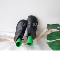 Girls Martin boots 2020 New autumn and winter children Inn wind plus suede baby short boots female dermis young children