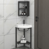 Triangle Wash Basin Small House Type Toilet Corner Washbasin Small Floor Type Corner Basin Mini Wall Corner Bracket Basin