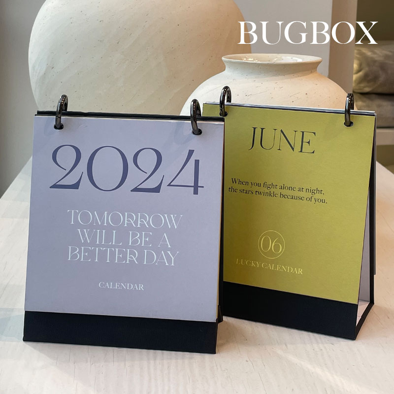 BUGBOX Original qualification 2024 New Year's Lunar New Year Senior Brief Joins Wind Morandi Calendar Terra Gift-Taobao