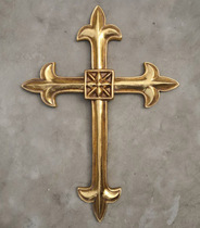 New cross European and American style pendant living room study decoration supplies wall hanging wall decoration