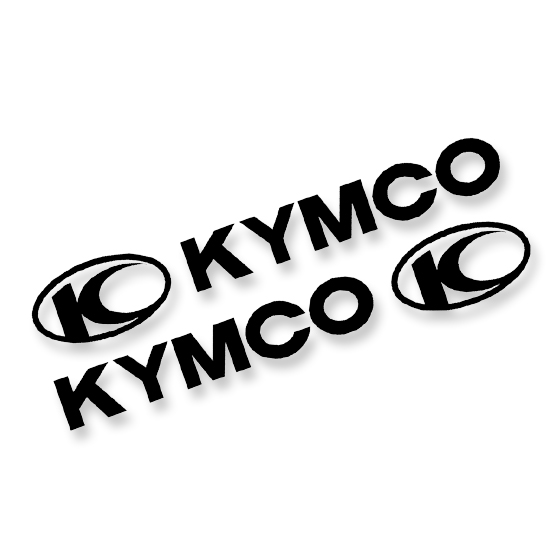 Light Yang KYMCO Locomotive Electric Motor Car Retrofit Decorated Reflective Waterproof Car Stickler Sticker Applid