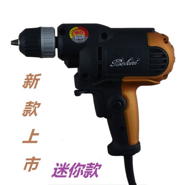 máy bào gỗ cầm tay Máy khoan cầm tay 220v đa chức năng mini thu nhỏ tích cực và tiêu cực súng ngắn khoan cấp công nghiệp chế biến gỗ công cụ điện máy khoan pin hitachi