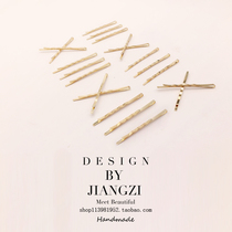 Golden word clip clip clip Jiang alienated Zhao Liying with the same paragraph Liu Haiclip Girl Side Clips and Spin Net Red Hair Clip