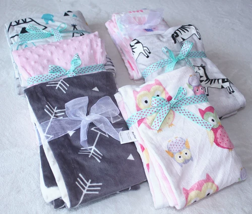 Двухэтажное одеяло, детская мультяшная коляска