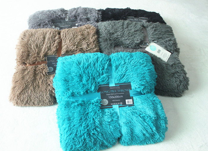 Clear Goods Outlet Long Wool Double Pv Suede Goose Down Blanket Blanket Blanket Photoshoot Background Imitation Leather Grass