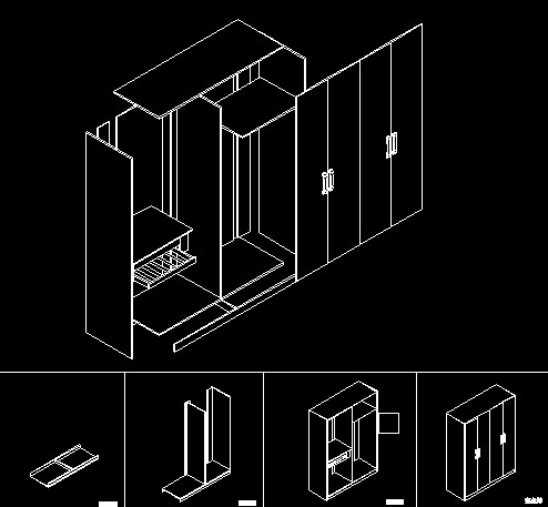 Bộ phòng ngủ đặc biệt kết hợp tủ quần áo giường đôi 1,8m gồm sáu hoặc sáu bộ lắp đặt gói nội thất đơn giản kệ tivi gỗ
