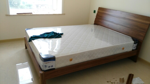 Bộ phòng ngủ đặc biệt kết hợp tủ quần áo giường đôi 1,8m gồm sáu hoặc sáu bộ lắp đặt gói nội thất đơn giản kệ tivi gỗ