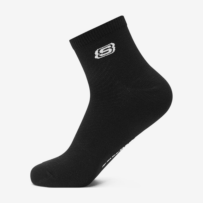 Skechers Genuine 2024 Autumn New Men's Comfortable Breathable Sports Socks Three Pairs Pack Skechers Genuine 2024 Autumn New Men's Comfortable Breathable Sports Socks Three Pairs Pack