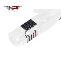  M600C flashlight PEQ15 rubber rat tail winding metal leather guide rail wood chip ladder strip MK18