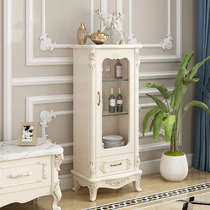 European wine cabinet modern minimalist red wine cabinet decorative cabinet cabinet living room entrance cabinet storage storage cabinet decoration