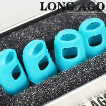 Folk acoustic guitar left hand finger cover anti-pain finger pad protective cover guzheng erhu universal set of 4 free iron