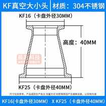 Variable 16 chuck small head different kf40 welding true fast diameter fast pipe fittings 304 diameter 25 stainless steel empty large joint