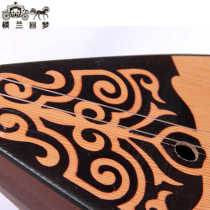 Plucked instrument early national instrument stringed qin Kazakh school-level tambula performance winter Xinjiang tambula