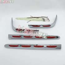 Rear electroplated decorative light 01-11 Rear gold gl1800 decorative light modified motorcycle 1800 box wing strip