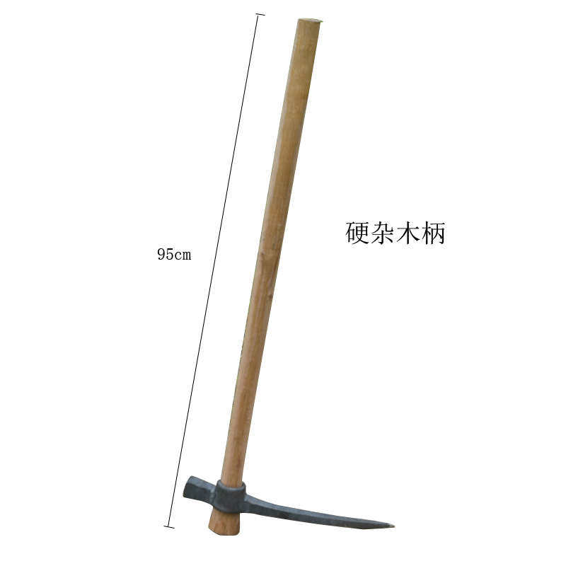镐硬土轨道农具锄头挖煤户外石头锻打省力钢地尖铁耙钉开荒洋镐-Taobao